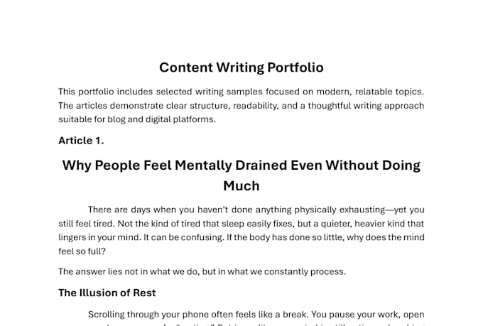 write high quality articles and blog posts